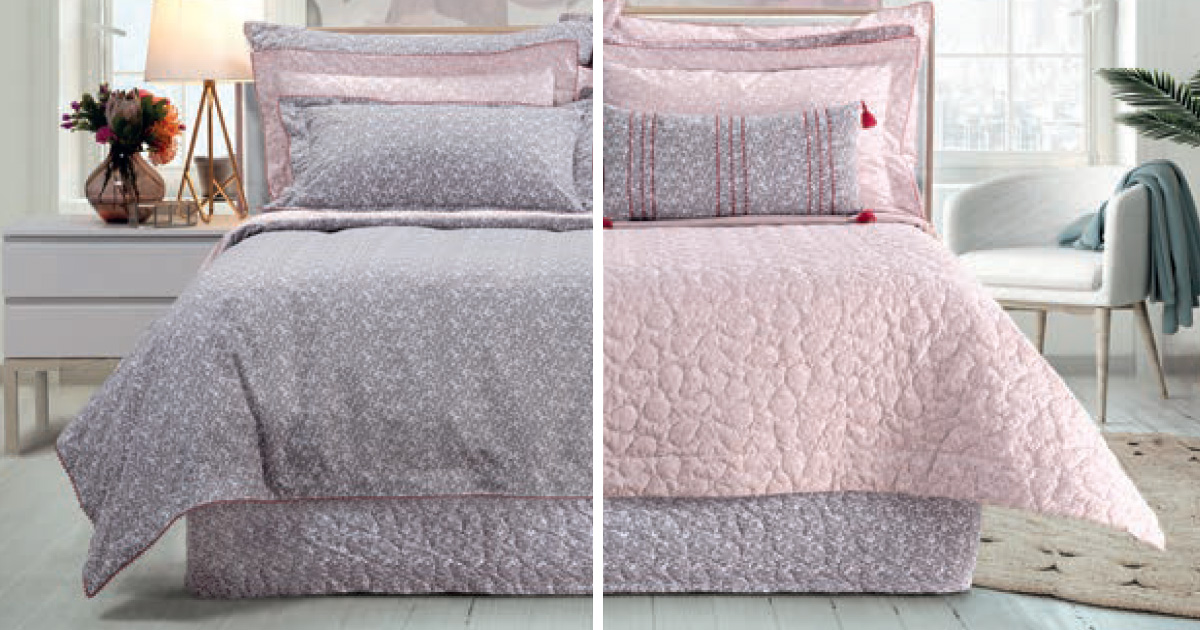 pink quilt comforter